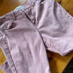 Pink distressed Mudd Jeans